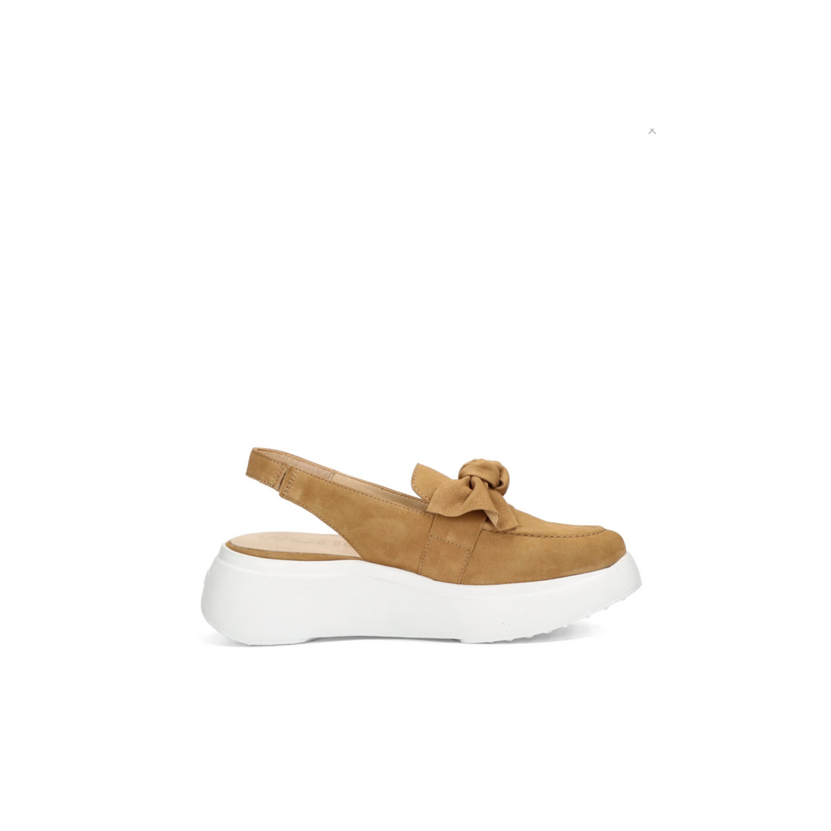 Wonders Wedge Sandal Sand Suede A-3603