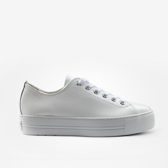 Paul Green White Patent Sneaker 4790-156