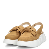 Wonders Wedge Sandal Sand Suede A-3603