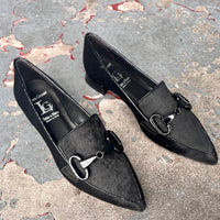 Luca Grossi Pointy Pony Slip on CH678