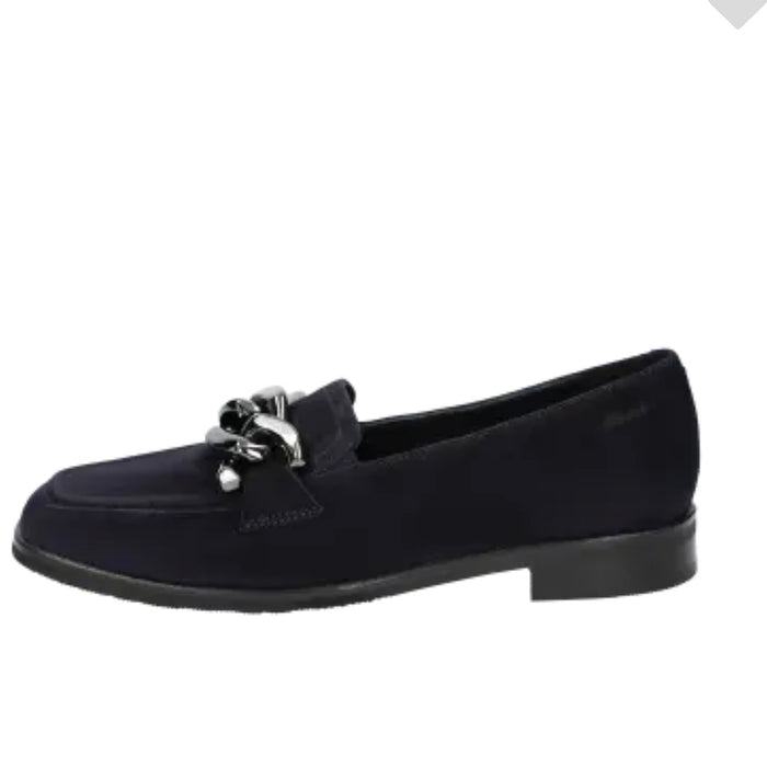 Sioux Suede Navy Loafer 705