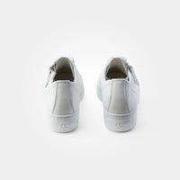 Paul Green White/Silver Flatform Sneakers 5006-046