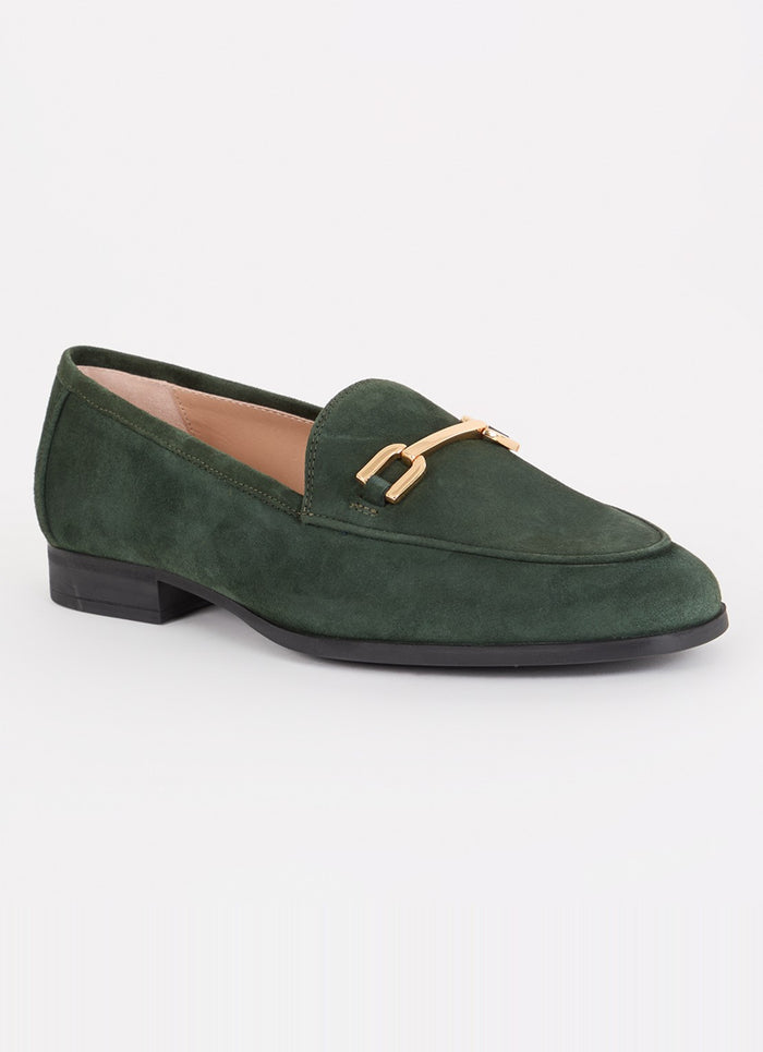 Unisa Damiel Shoe Suede Green