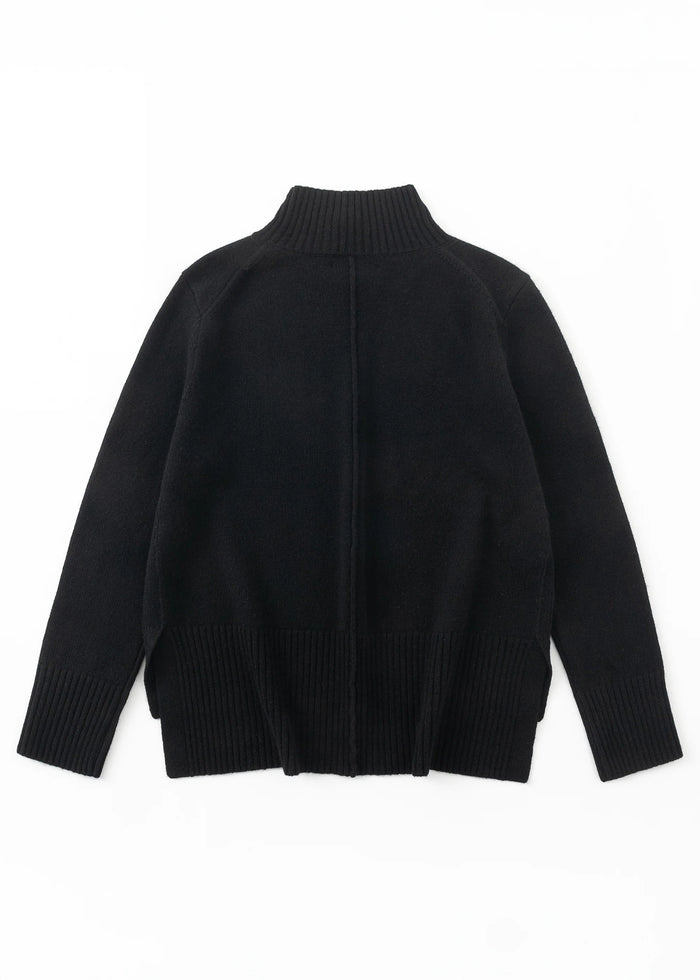 Aleger funnel neck black