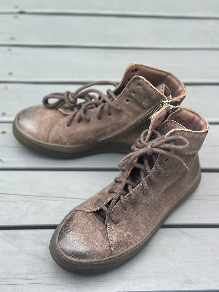 Last Conspiracy Waxed Khaki Lace up Boot