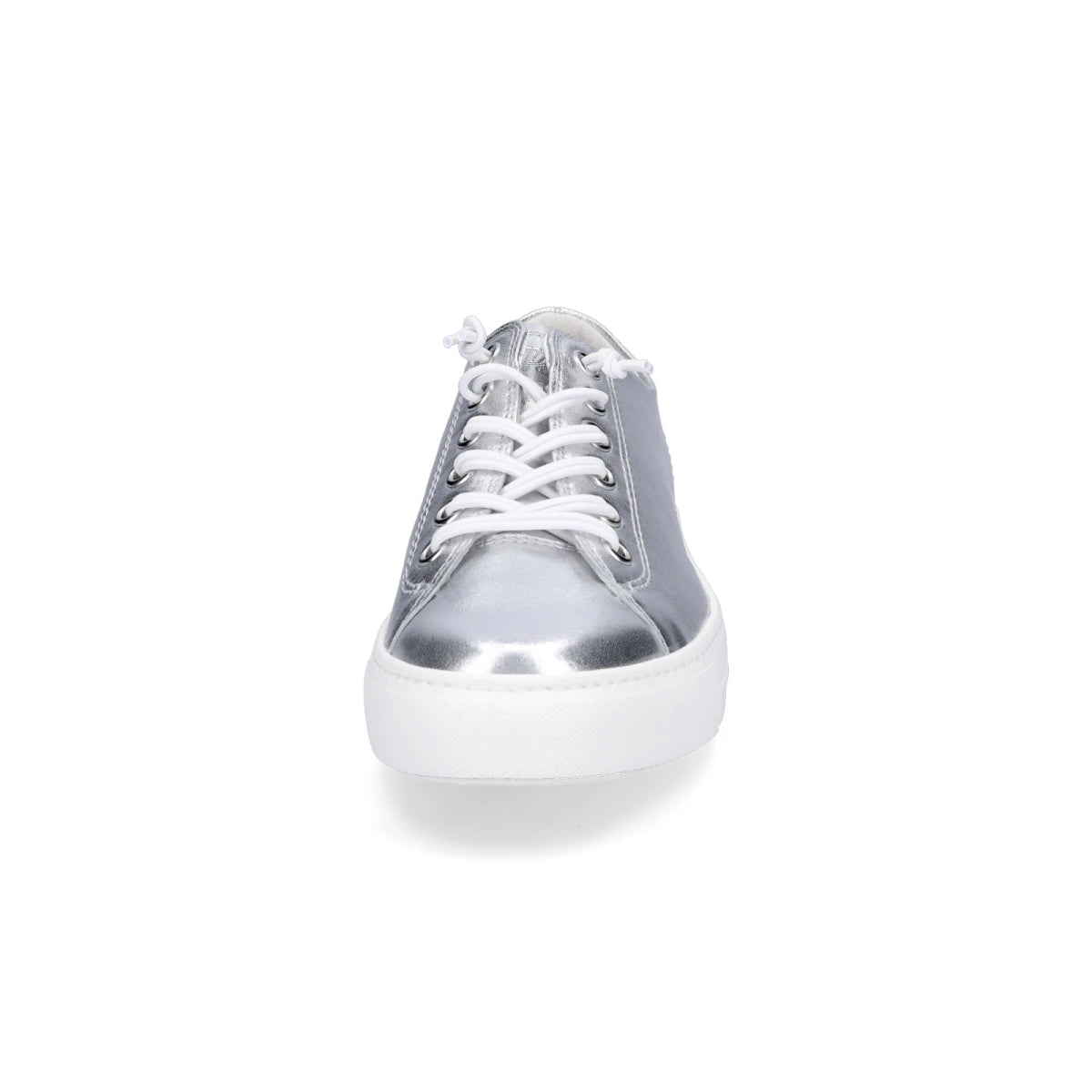 Paul Green Metallic Silver Sneakers 4081-456