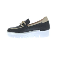 Jose Saenz Navy and Natural Loafer 4425-BG