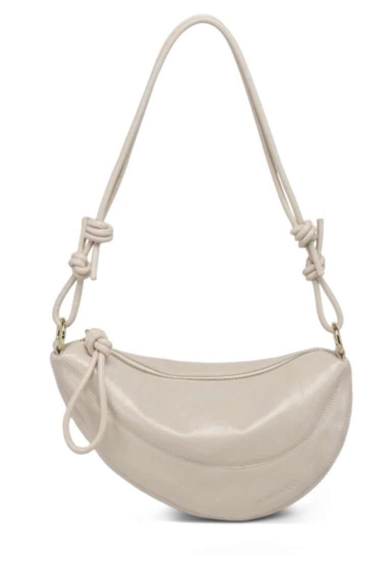 Hi Ho Crescent Bag Patent Bone