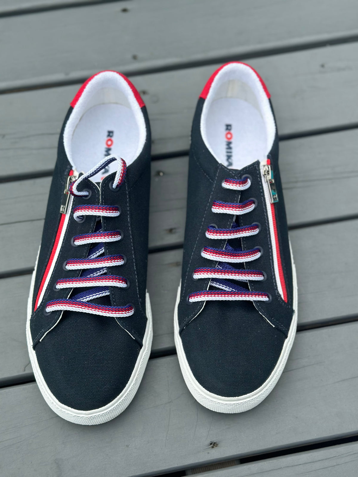 Romika Navy/Red sneaker