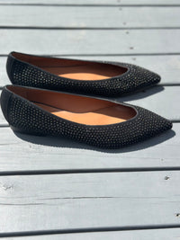 Dansi Black Flats