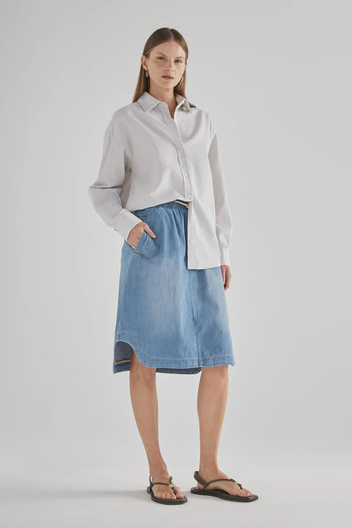 Dricoper Cecil Rodeo Blue Skirt