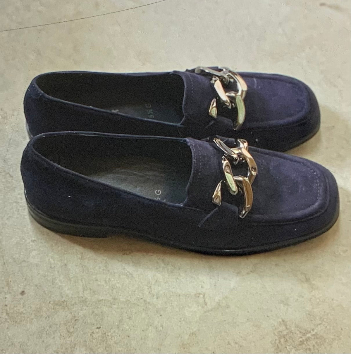 Sioux Suede Loafer Navy