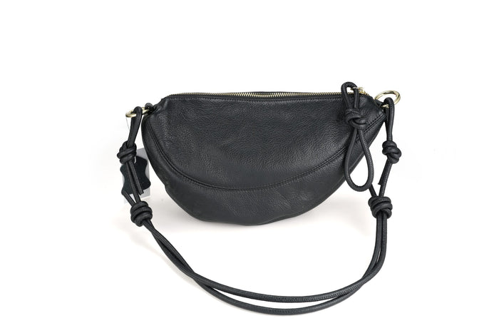 Hi Ho Crescent Bag Black/Gold