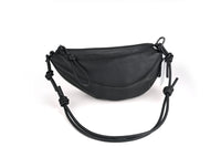 Hi Ho Crescent Bag Black/Gunmetal