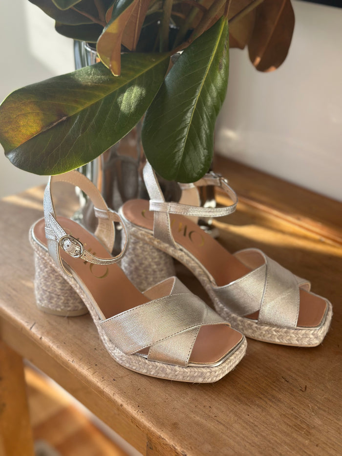 Gaimo Cordelia Silver Sandal