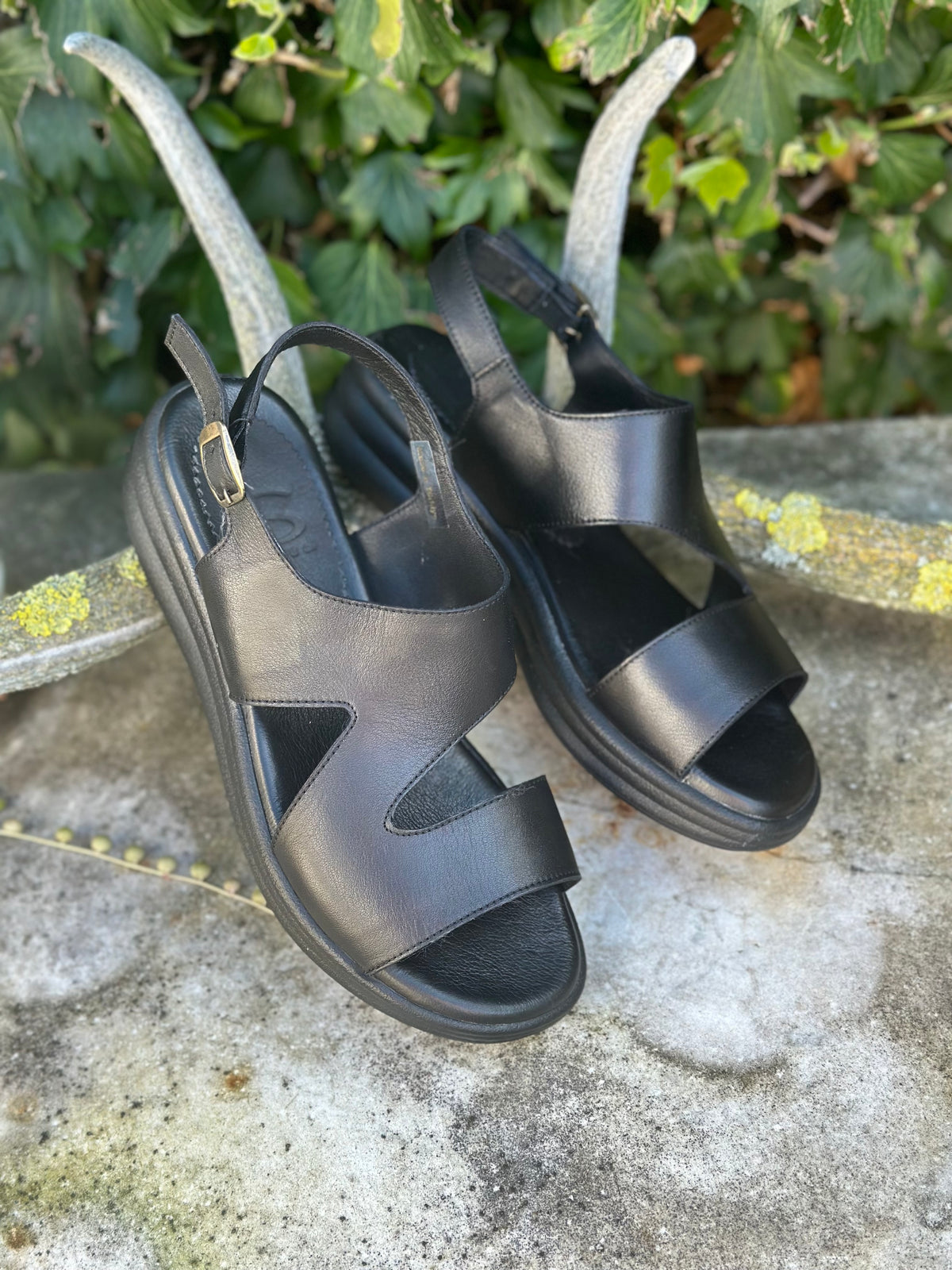 Sempri Di black sandal 24y11669