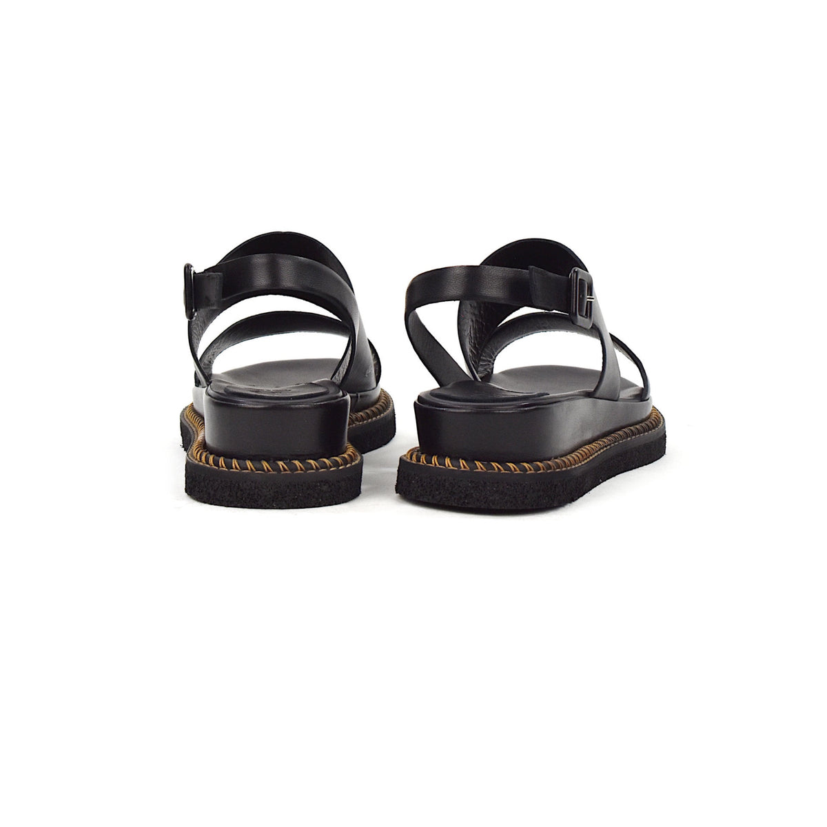 Luca Grossi  Monte Sandal with contrasting trim F771S