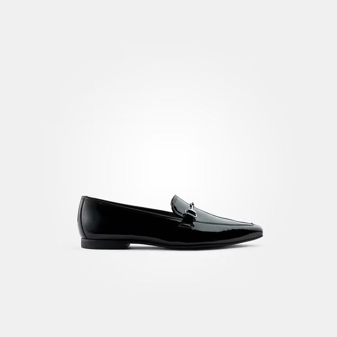 Paul Green Softlack Patent Black Slip Ons 1065-025