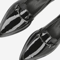 Paul Green Softlack Patent Black Slip Ons 1065-025