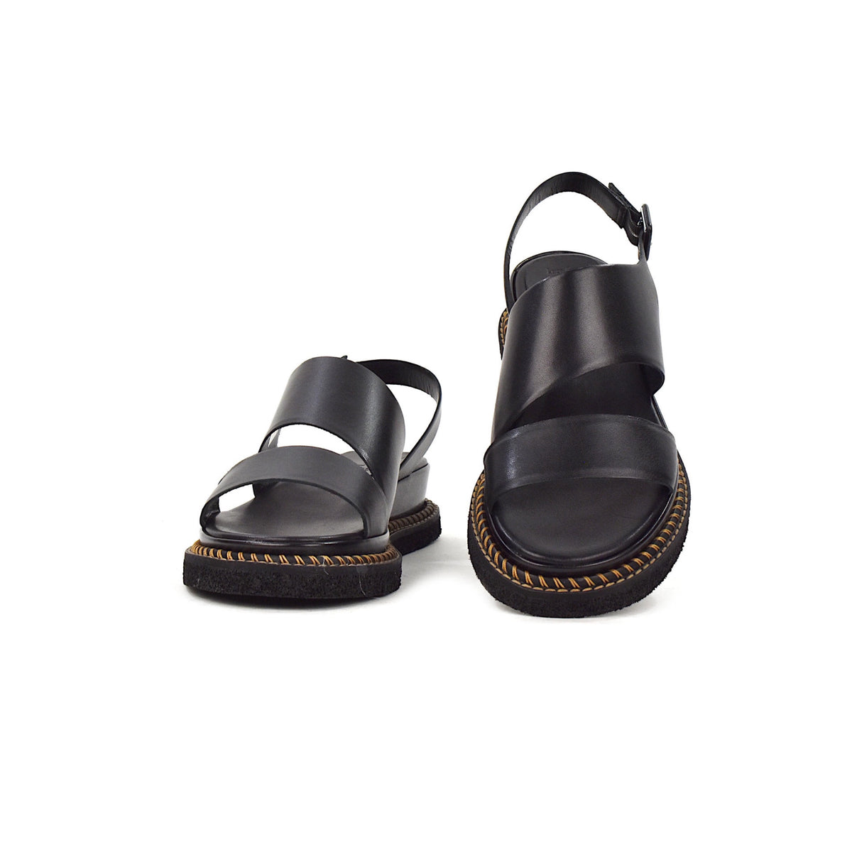 Luca Grossi  Monte Sandal with contrasting trim F771S