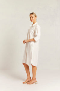 Alessandra Briar Dress White S24-1.604Q