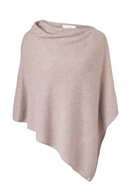 Mia Fratino Cashmere Poncho Barley 16511