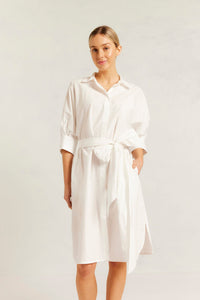 Alessandra Briar Dress White S24-1.604Q