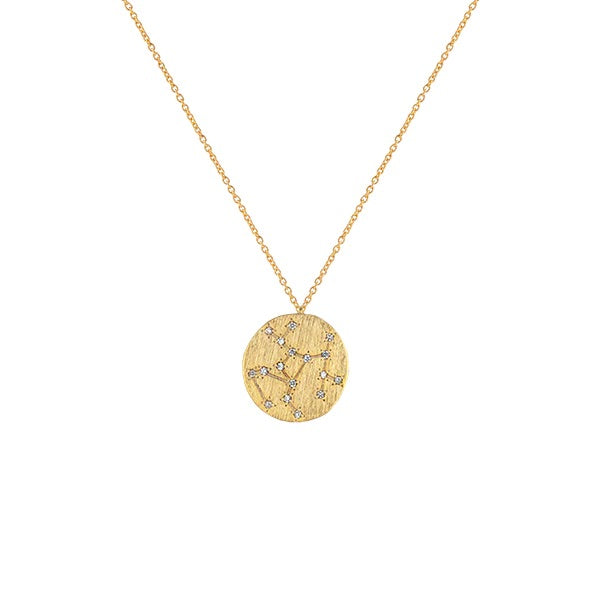 Sagittarius Gold Star Sign Necklace