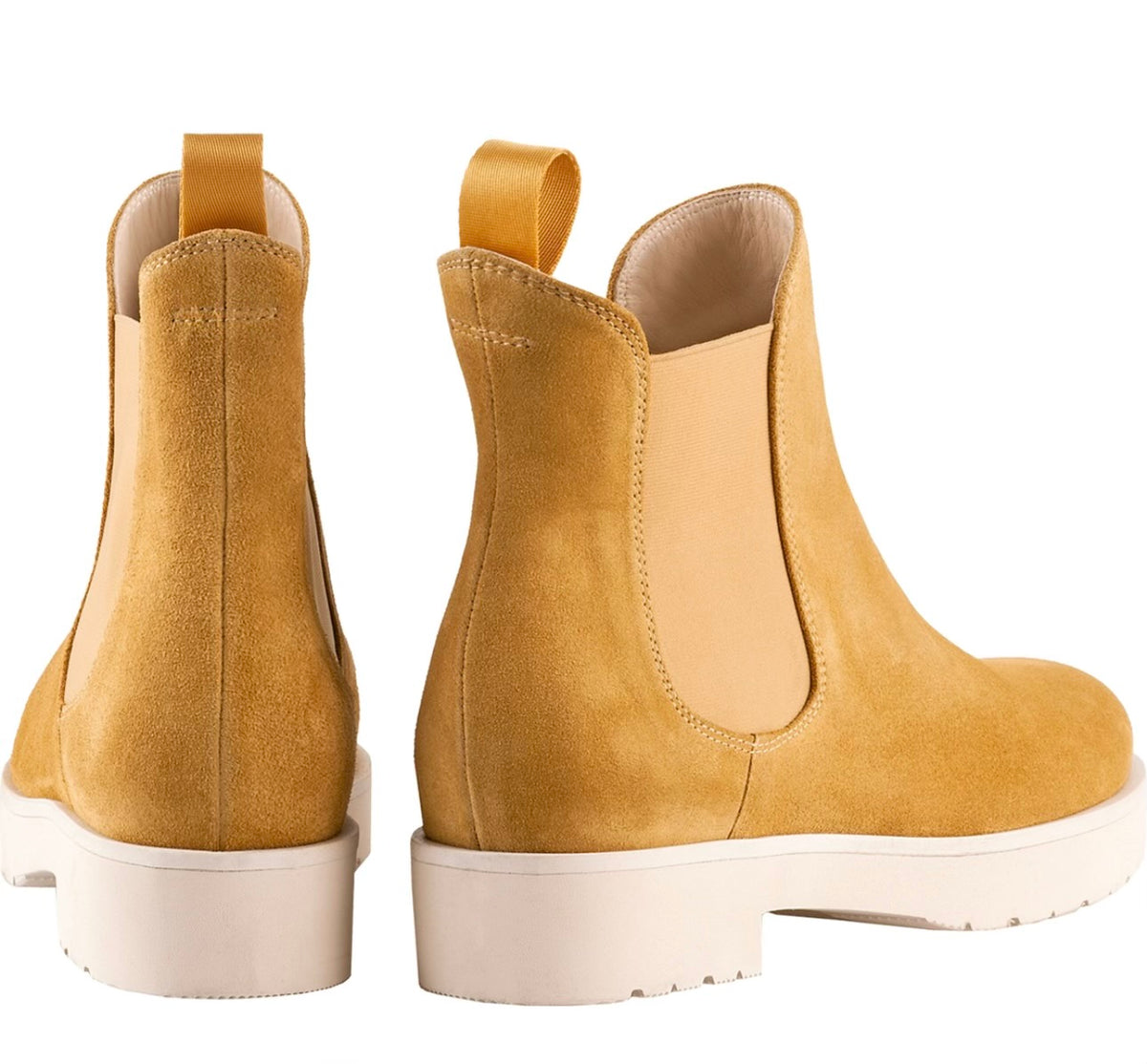 Hogl High Camel Suede Ankle Boot 2-10-0652
